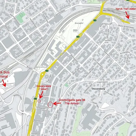 Hybler Med Felles Kjokken, Midt I Sentrum * نارفيك